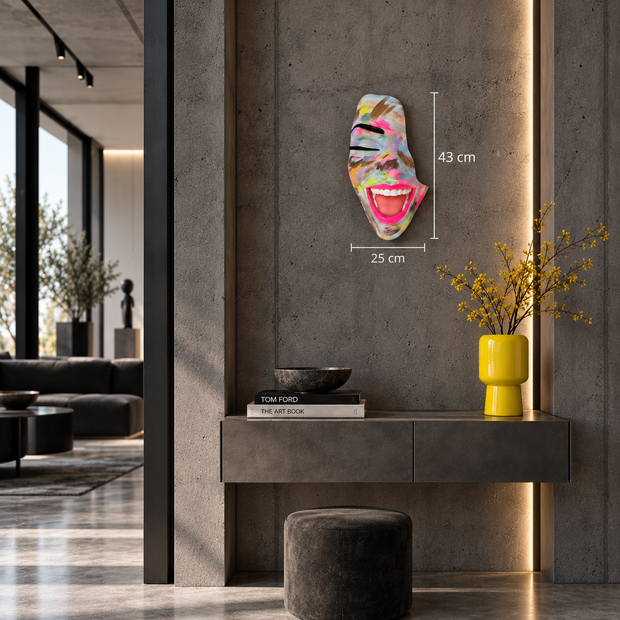 Wall Decor 40 cm. — Smile Colour Riot
