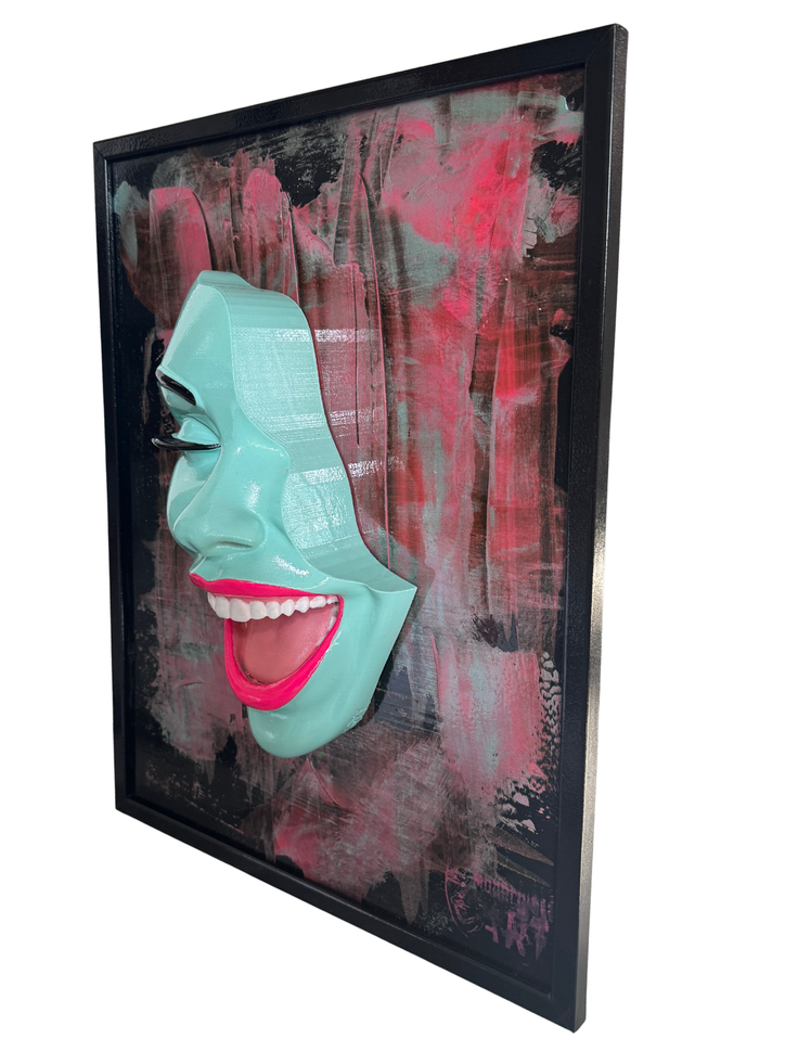 Cuadro — Lady Mint Smile