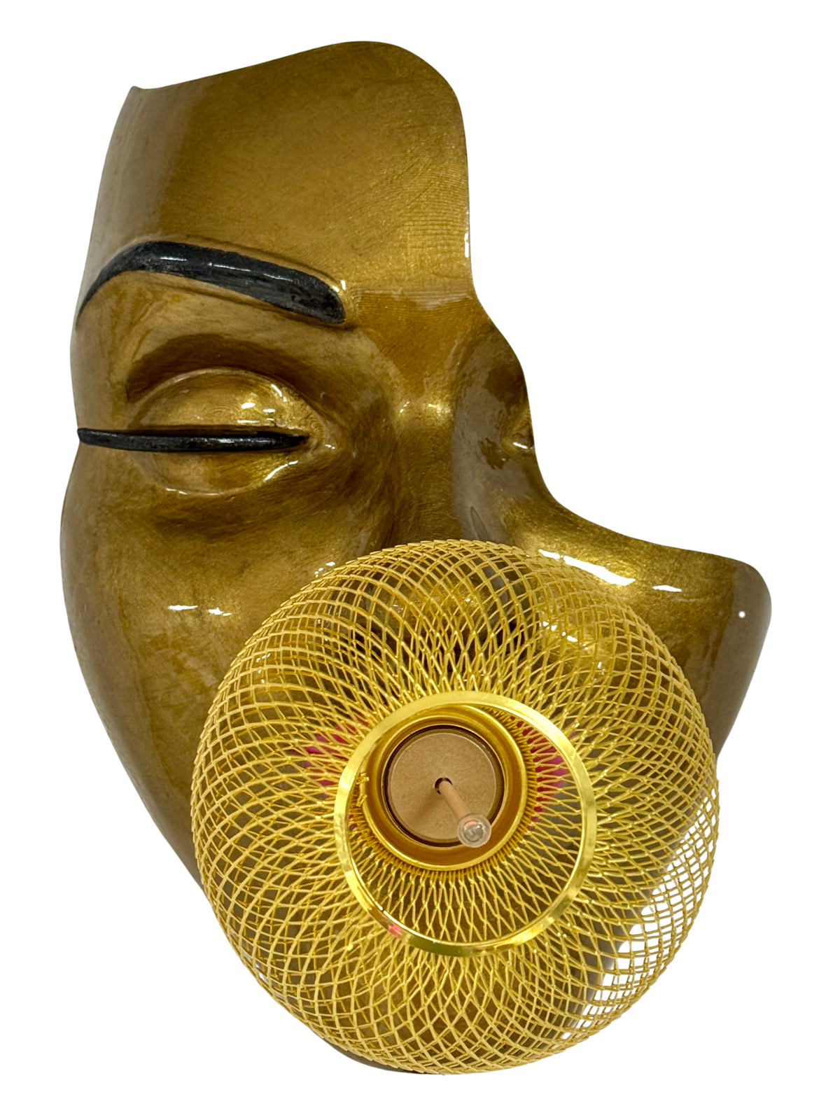 Wall Lamp 30 cm. — Golden Embrace