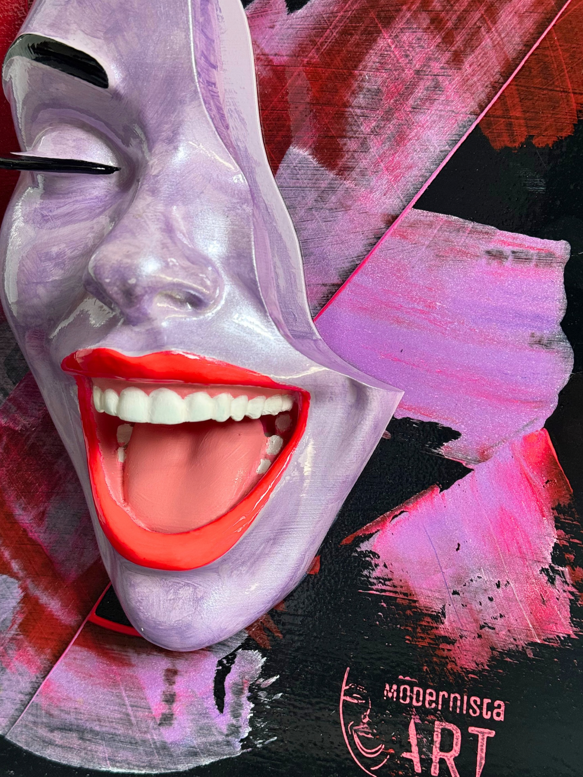 Gemälde — Lady Dream Smile