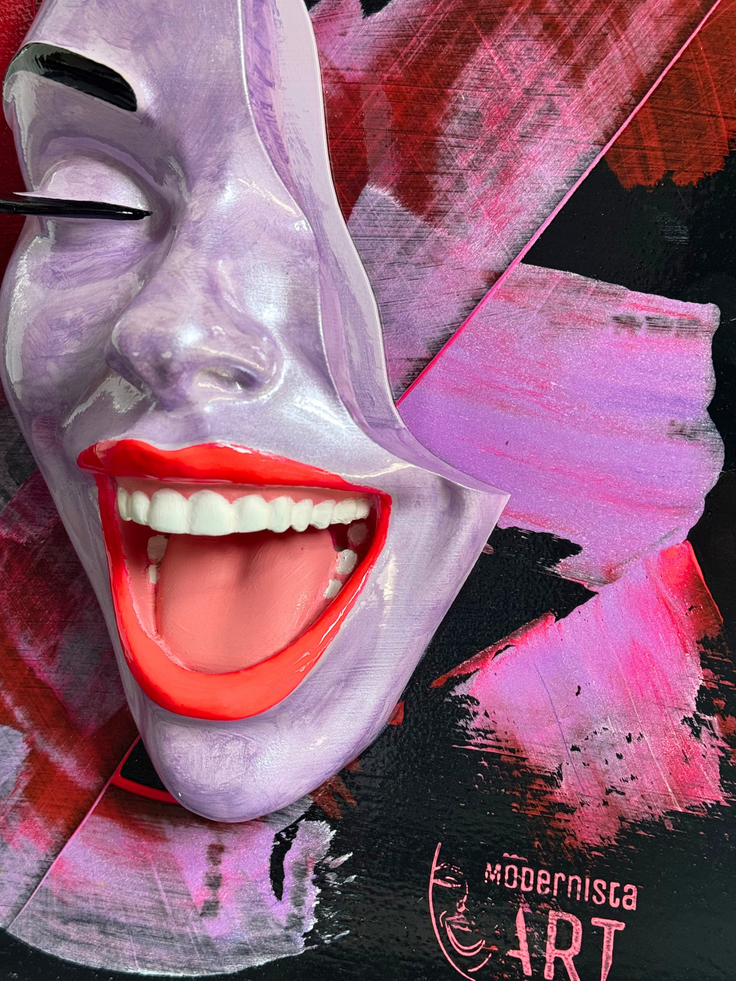 Gemälde — Lady Dream Smile