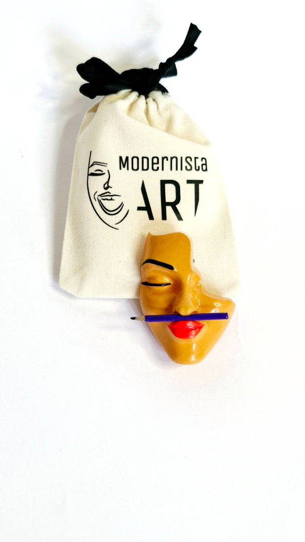 Brooch — Art Spring Garden by Modernista Art