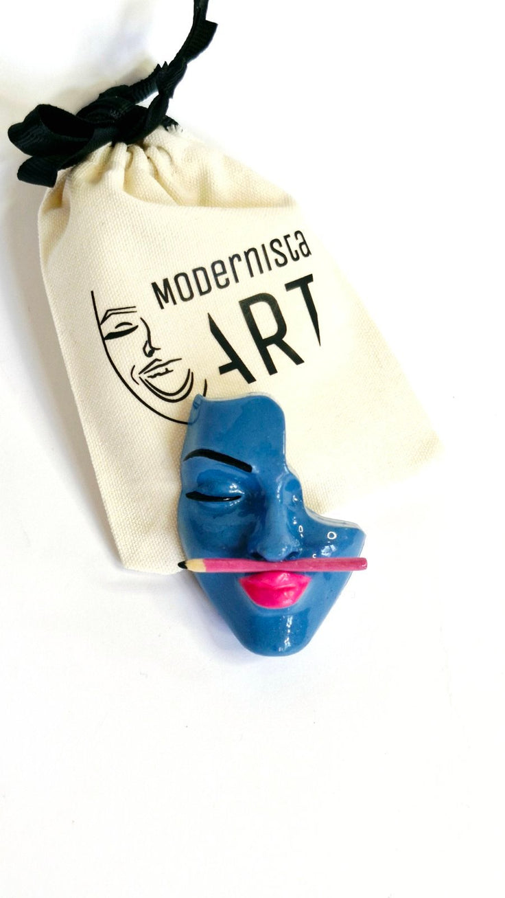 Brooch — Art Spring Garden by Modernista Art