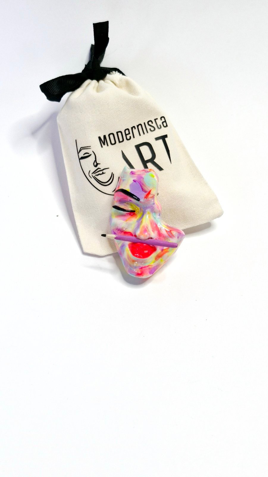 Brooch — Art Magic by Modernista Art