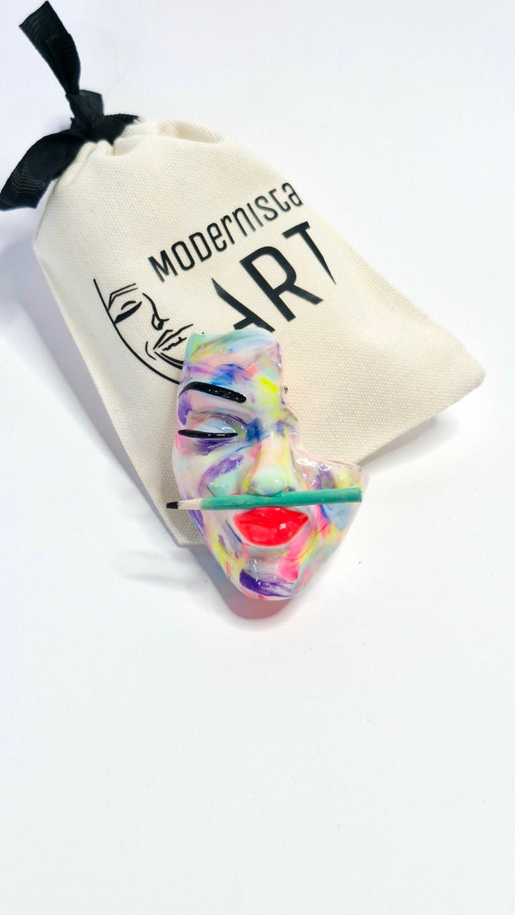 Brooch — Art Magic by Modernista Art