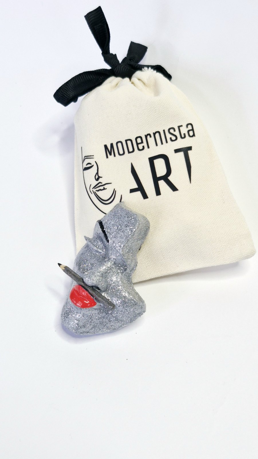 Brooch — Art Silver Spark by Modernista Art