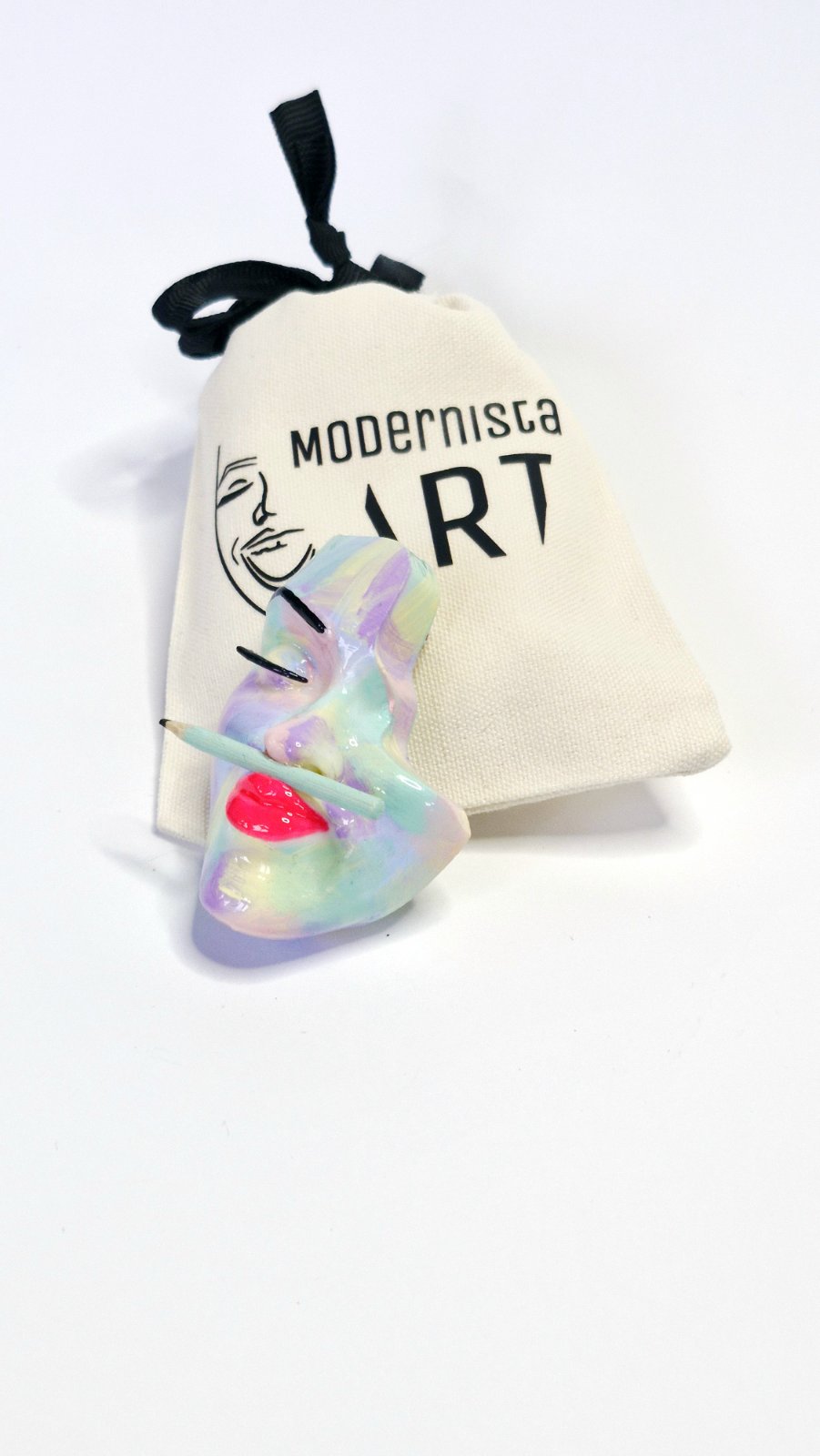 Brooch — Art Marshmallow by Modernista Art