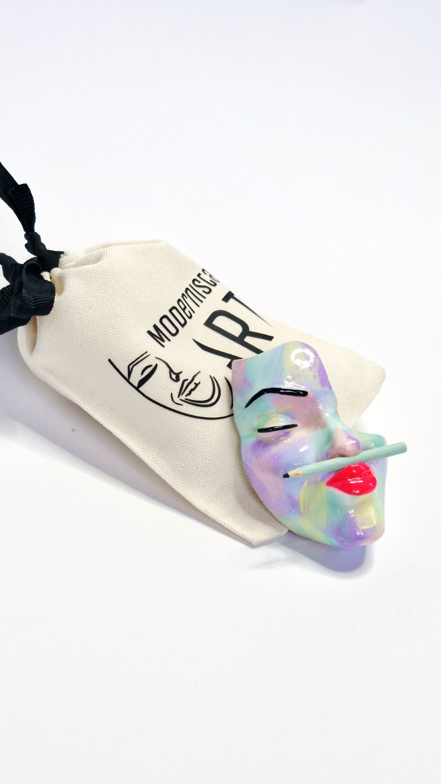 Brooch — Art Marshmallow by Modernista Art