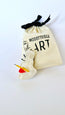 Brooch — Art White Pearl by Modernista Art