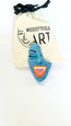Brooch — Denim Smile by Modernista Art