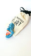 Brooch — Denim Smile by Modernista Art