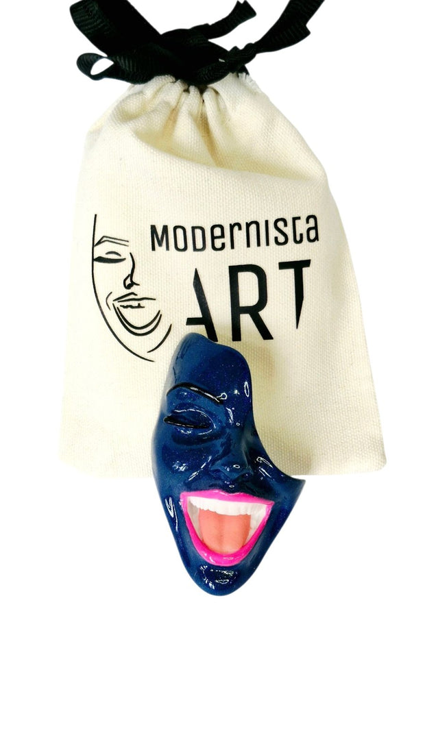 Брошка Blue Universe Smile