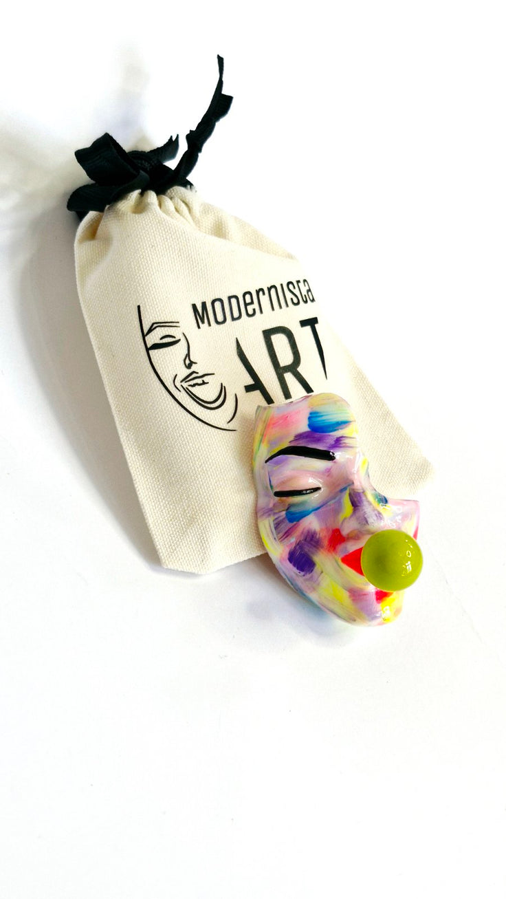 Brooch — Neon Bubble by Modernista Art