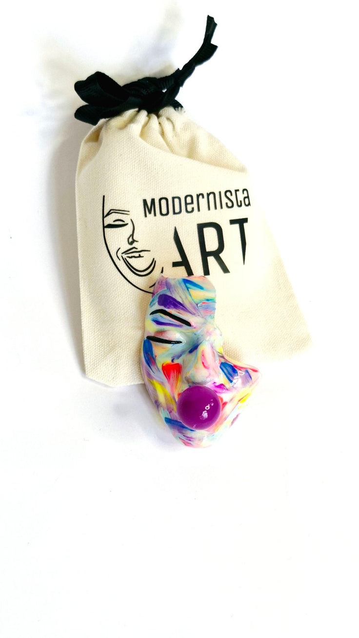 Brooch — Neon Bubble by Modernista Art