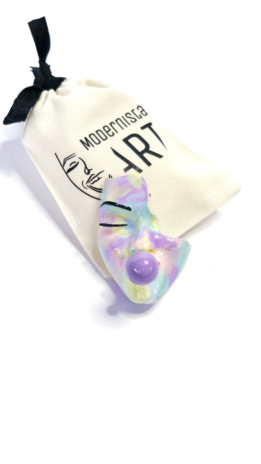 Brooch — Marshmallow Bubble by Modernista Art