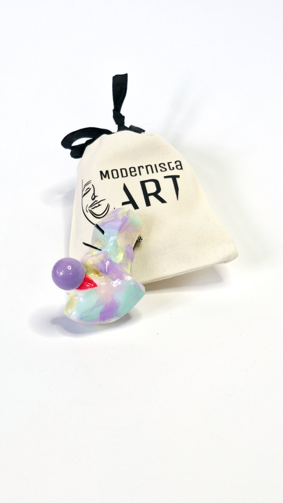 Brooch — Marshmallow Bubble by Modernista Art