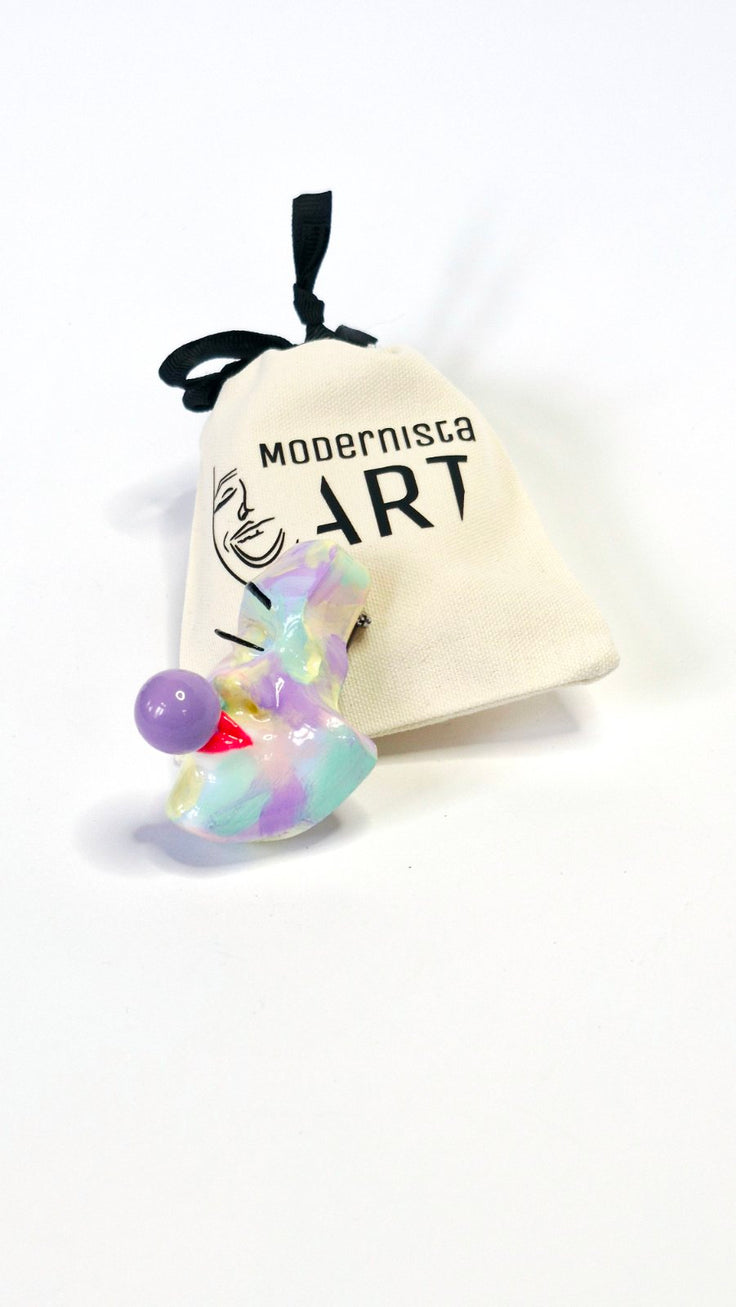 Brooch — Marshmallow Bubble by Modernista Art