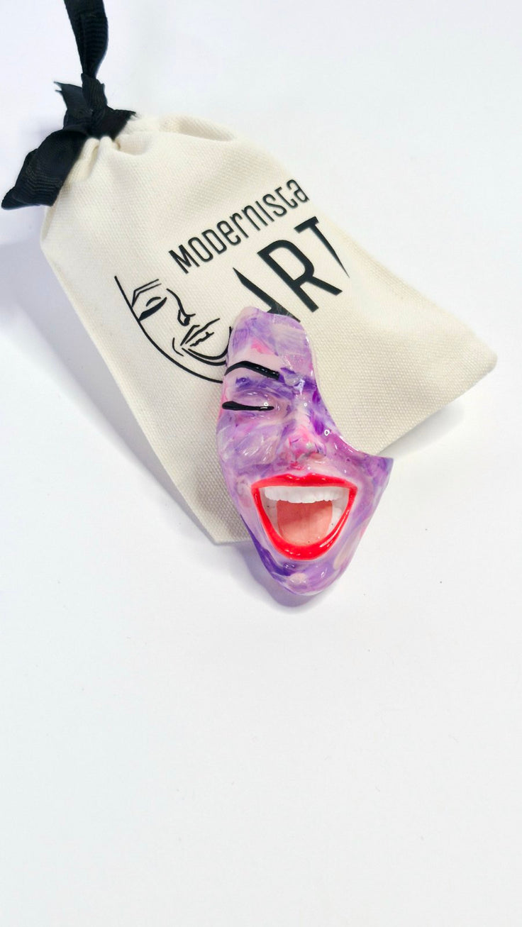 Brooch — Smile Bright Summer by Modernista Art
