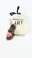 Brooch — Smile Brown Cheer by Modernista Art