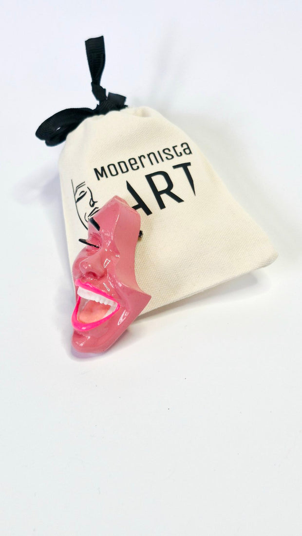 Brooch - Watermelon Smile by Modernista Art