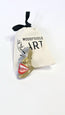 Brooch — Smile Silver Gold by Modernista Art