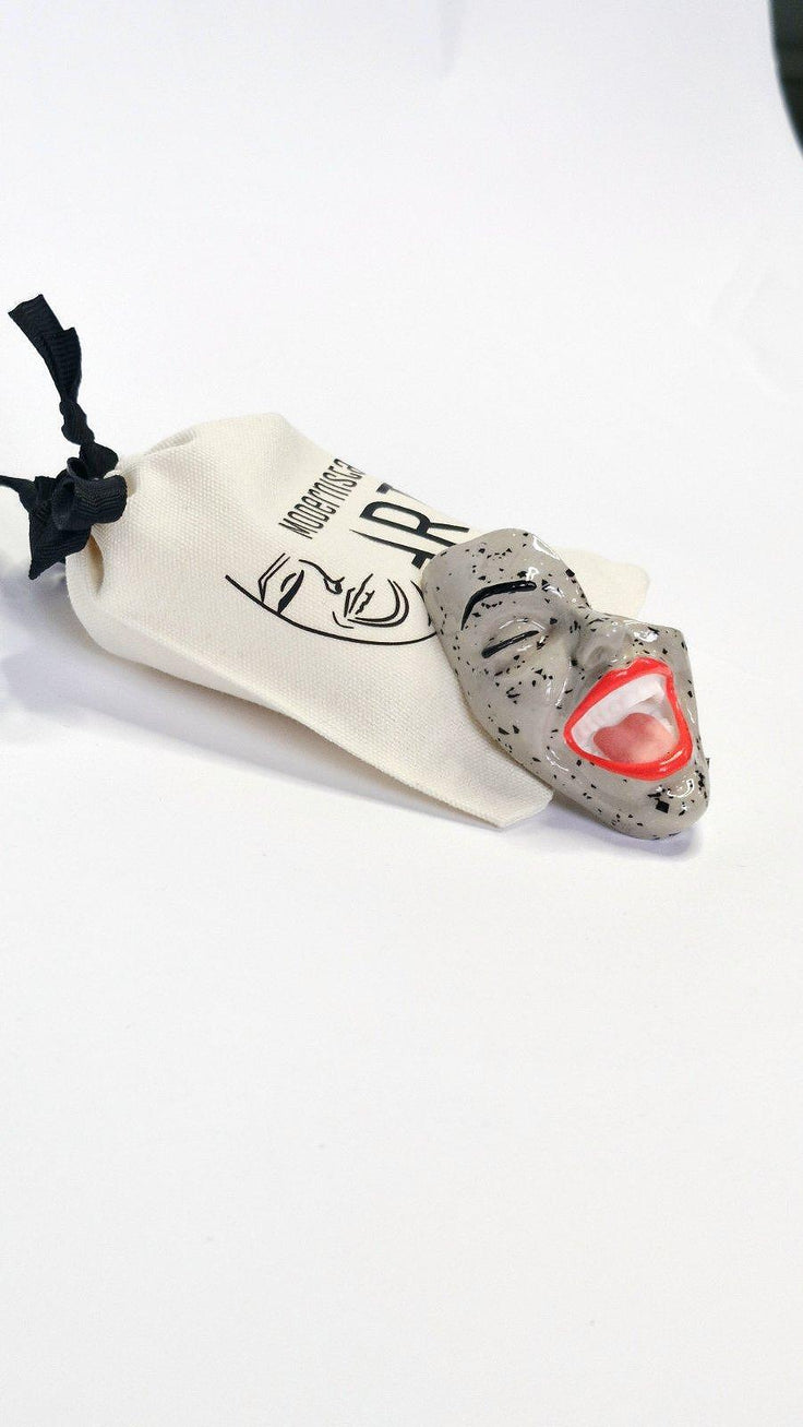 Brooch — Smile Stylish Nude by Modernista Art