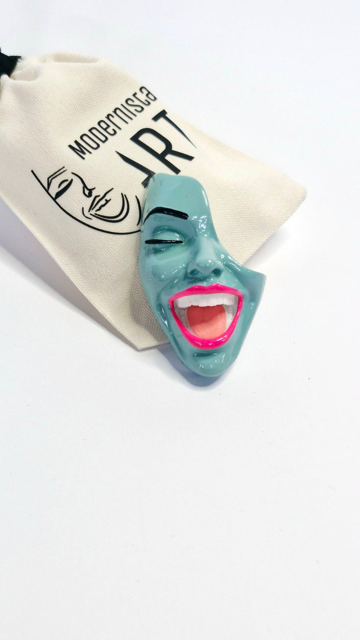 Брошка Smile Summer Mint