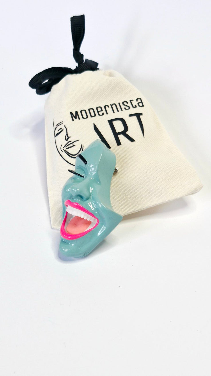 Брошка Smile Summer Mint