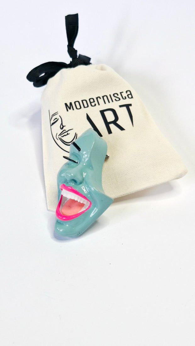 Брошка Smile Summer Mint
