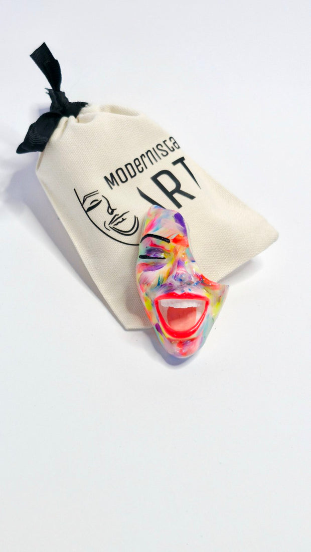 Brooch — Smile Summer Thrills by Modernista Art