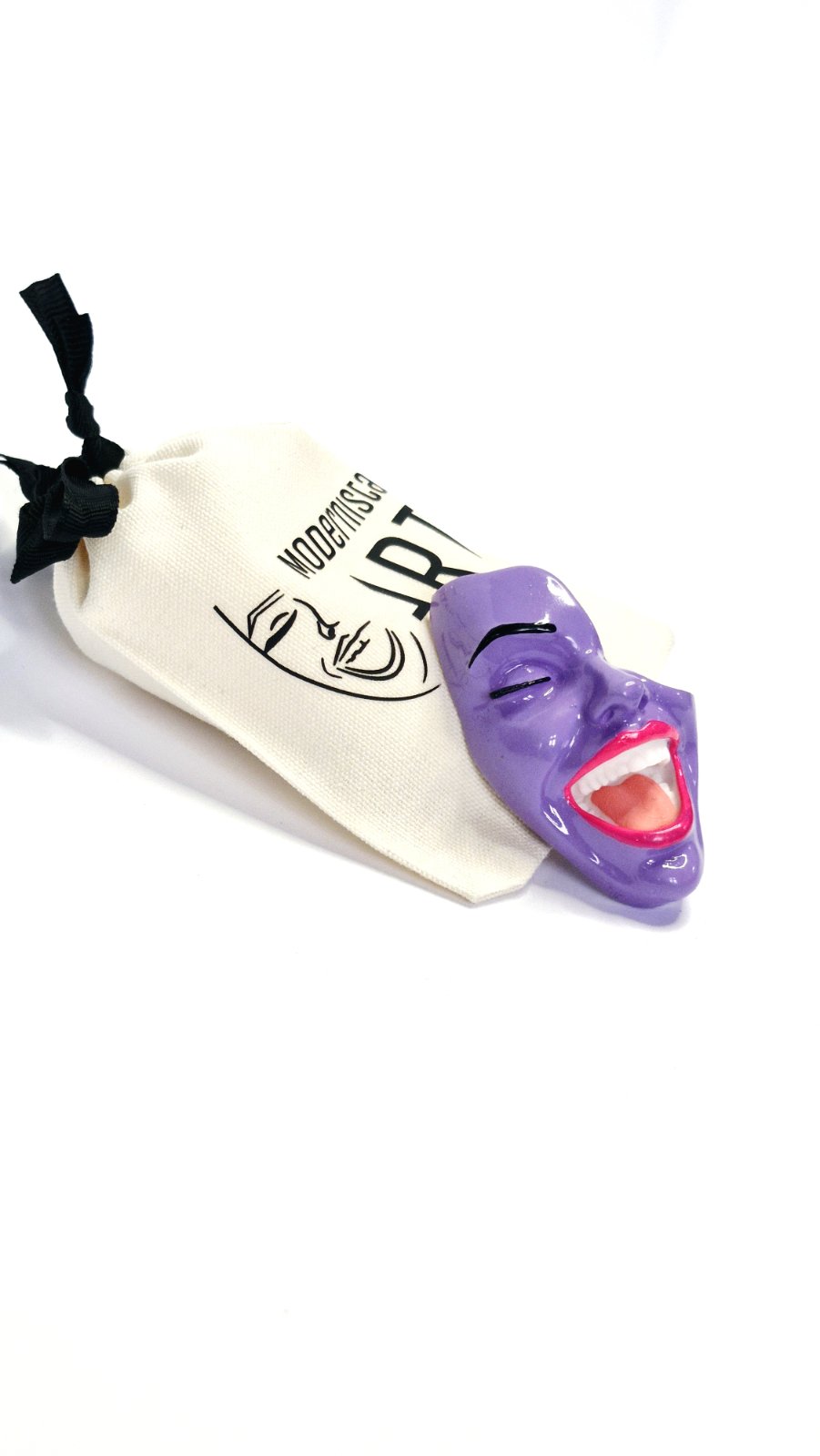 Brooch — Lavender Smile by Modernista Art
