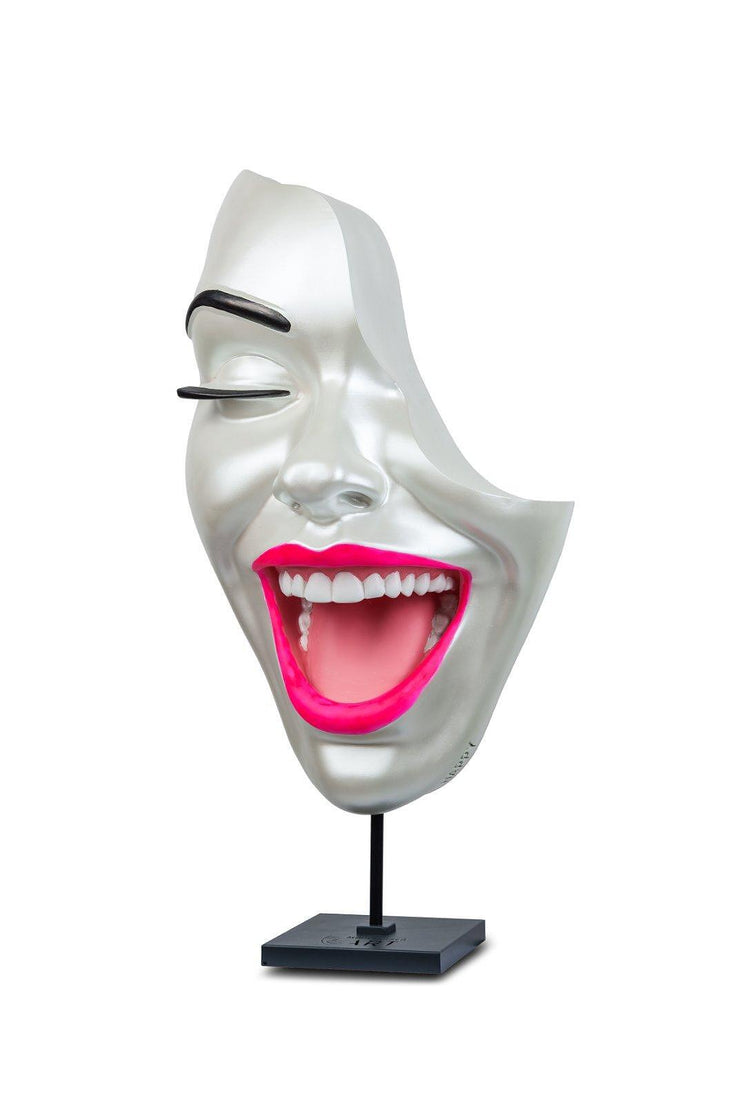 Decor with Pedestal — Lady Quiet Tenderness by Modernista Art