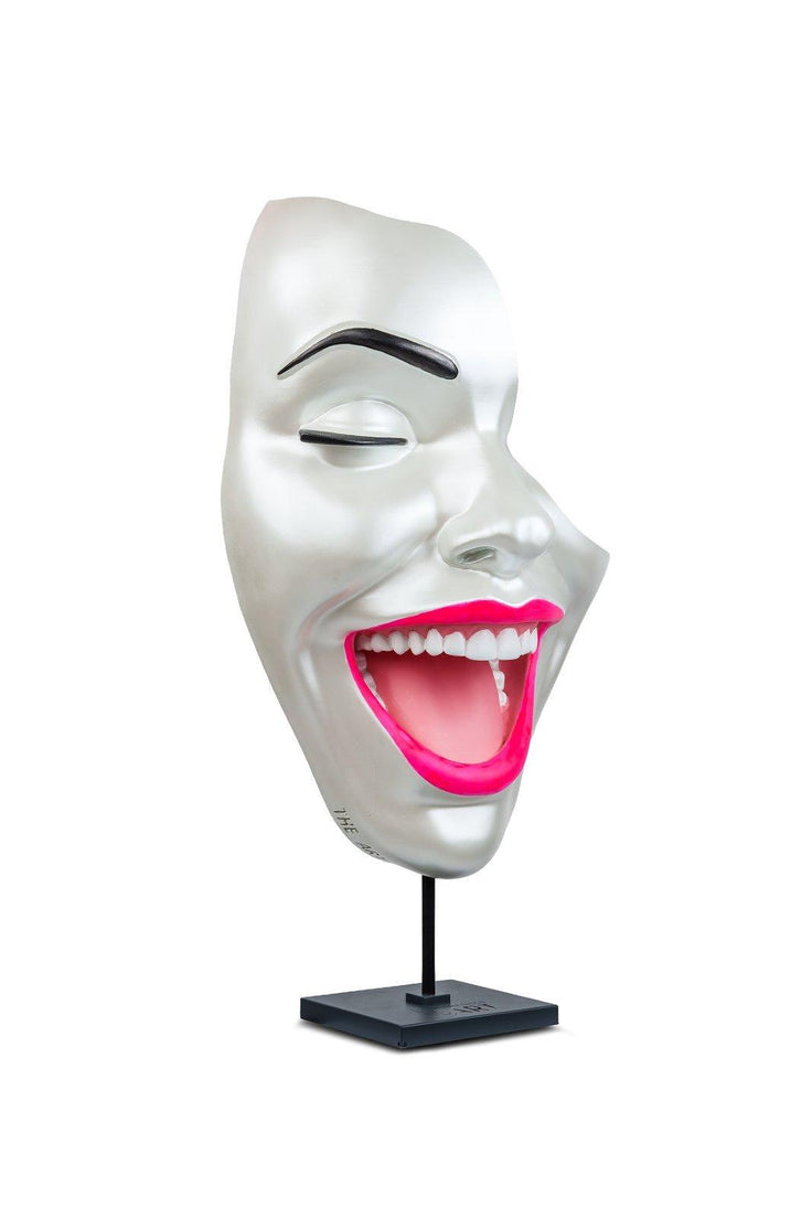 Decor with Pedestal — Lady Quiet Tenderness by Modernista Art