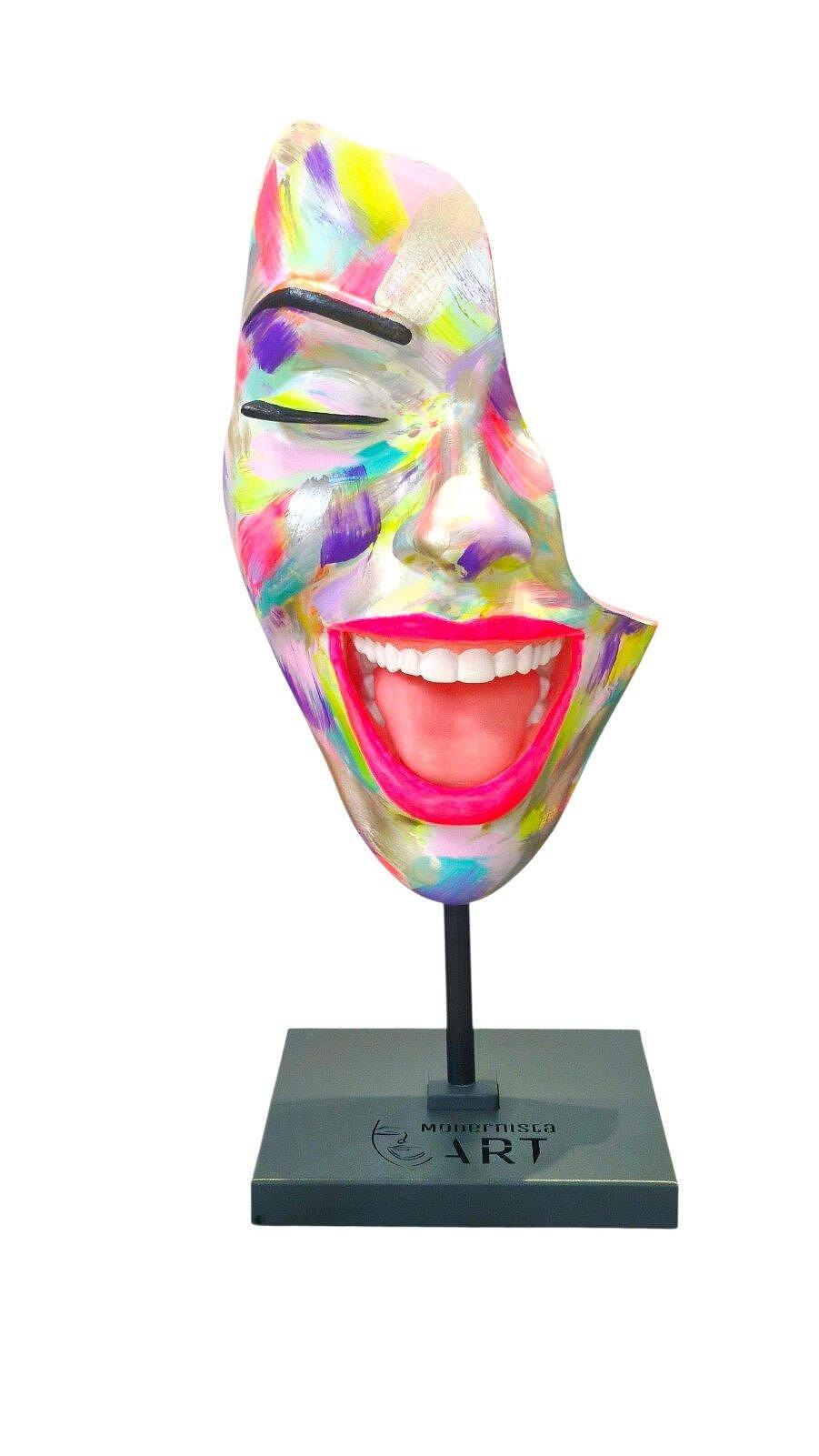 Decor with Pedestal — Lady Spring Happiness by Modernista Art