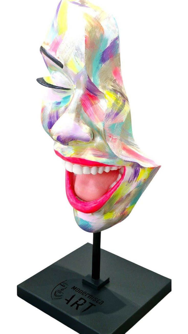 Decor with Pedestal — Lady Spring Happiness by Modernista Art