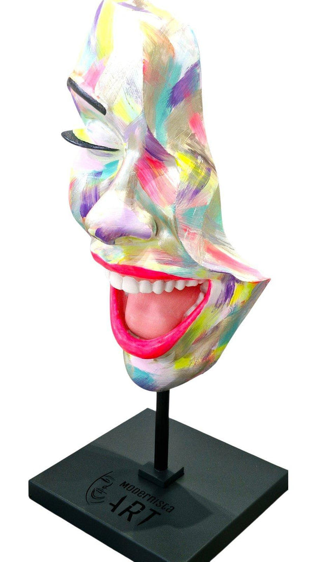 Decor with Pedestal — Lady Spring Happiness by Modernista Art