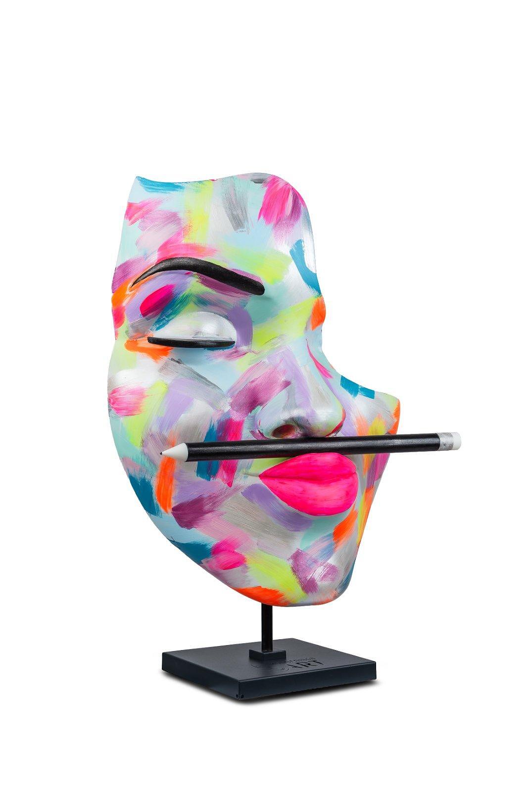 Decor with Pedestal — Madam Art Motivation by Modernista Art