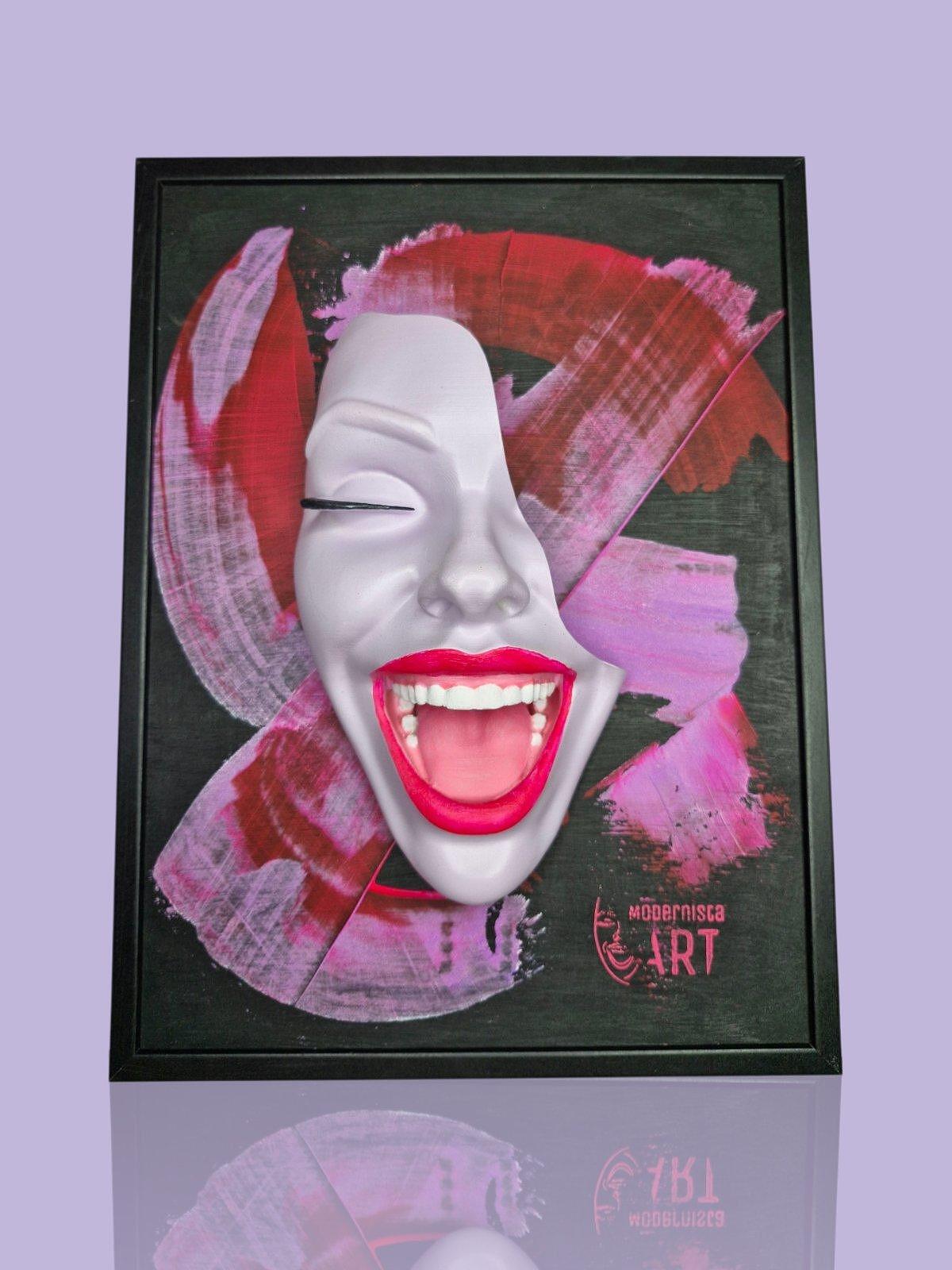 Painting — Lady Dream Smile by Modernista Art