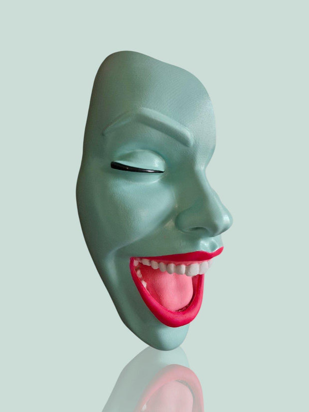 Painting — Lady Mint Smile by Modernista Art