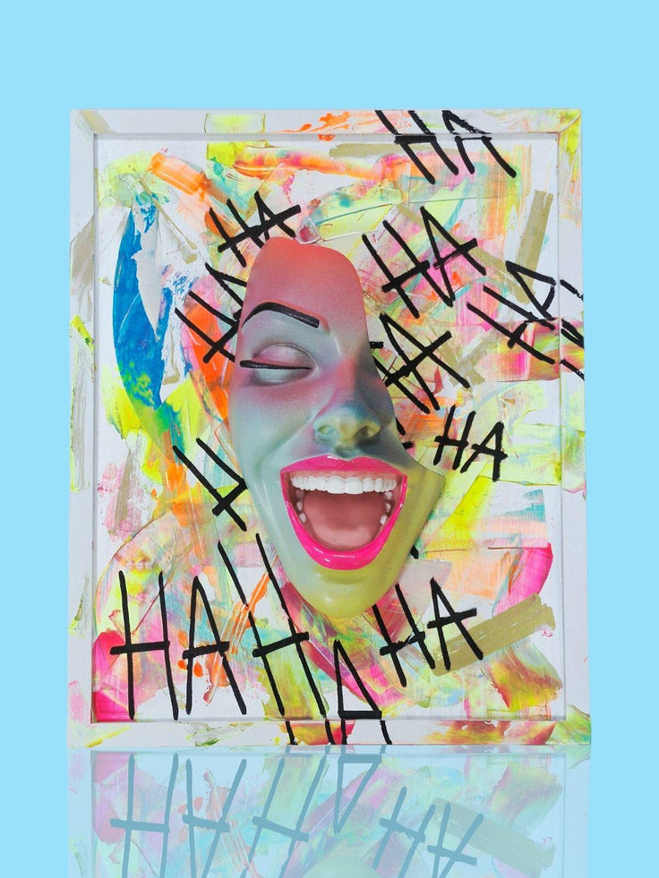 Painting — Lady Smile Blossom by Modernista Art
