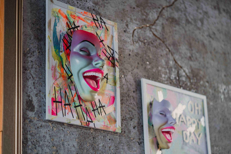 Painting — Lady Smile Blossom by Modernista Art