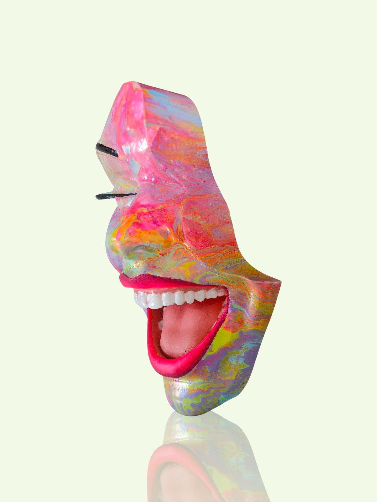 Painting — Lady Smile Explosion by Modernista Art