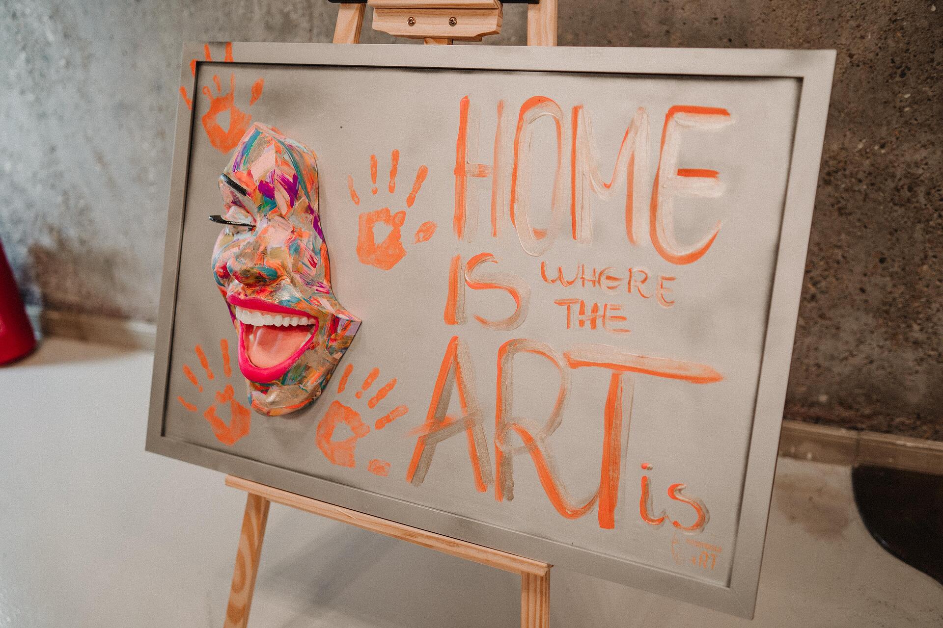 Painting — Smile Inspiration by Modernista Art