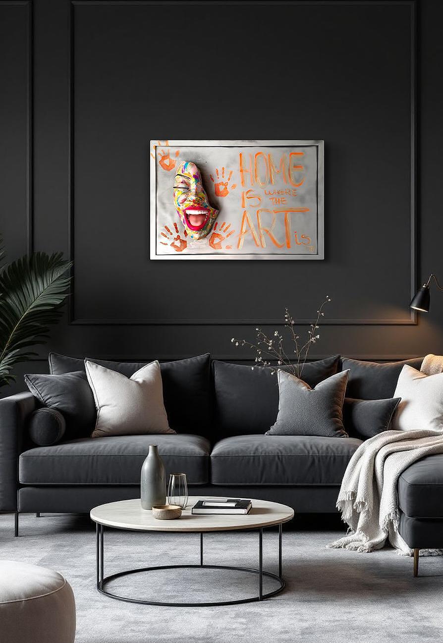 Painting — Smile Inspiration by Modernista Art