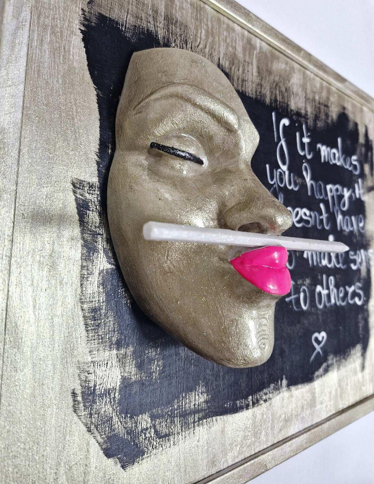 Painting — Madam Art Gold Muse by Modernista Art
