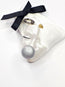 Keychain — Bubble White Pearl by Modernista Art