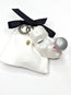 Keychain — Bubble White Pearl by Modernista Art