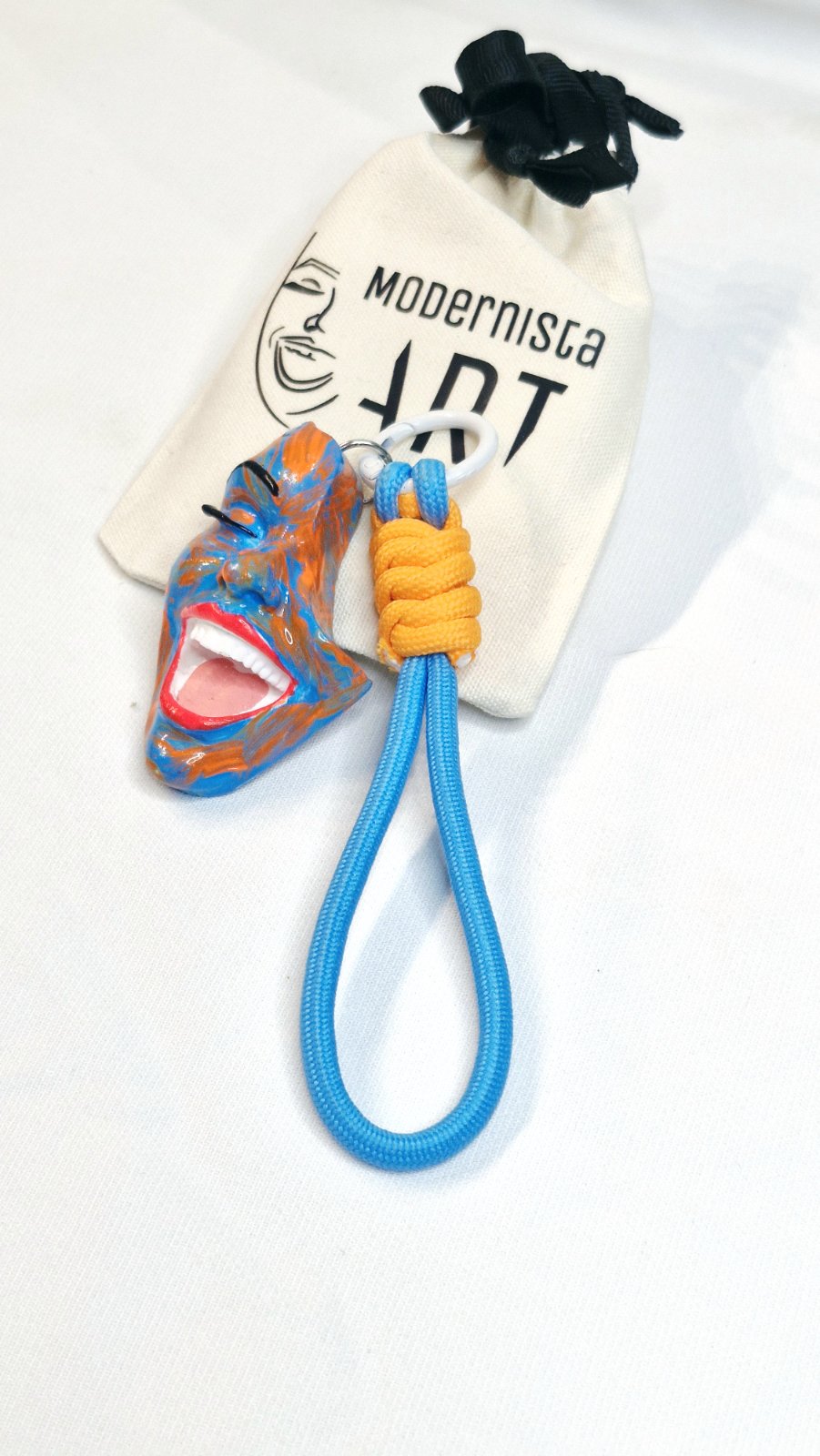 Ключодържател Smile Blue Fire