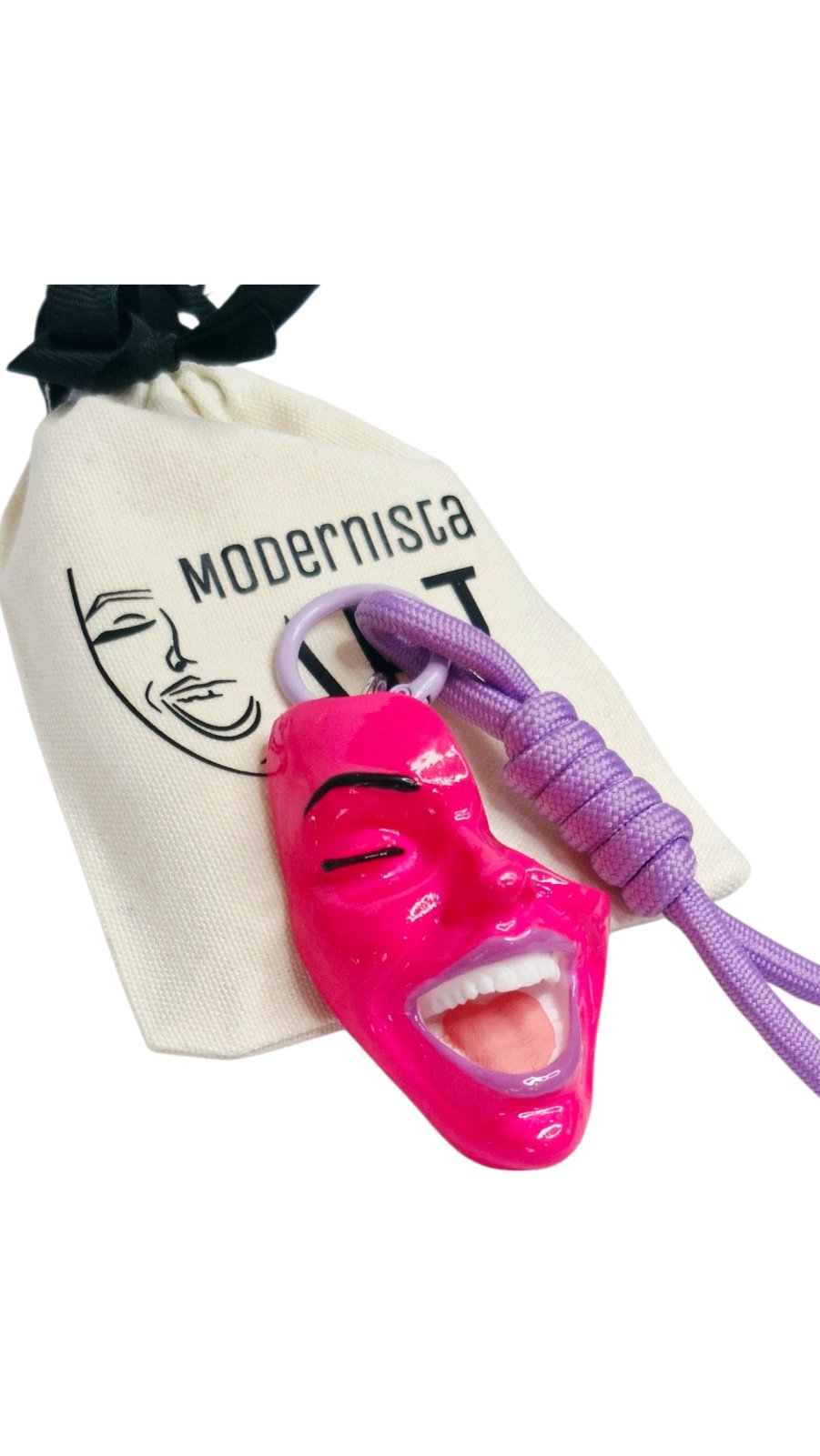 Ключодържател Smile Bright Pink