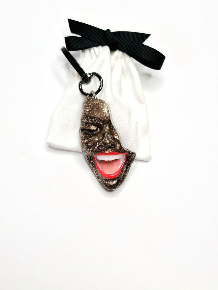 Keychain — Smile Brownie Glow by Modernista Art